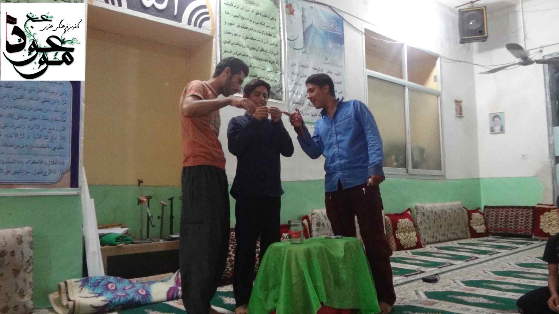 قرعه کشی مسابقات تابلو اعلانات مسجد
